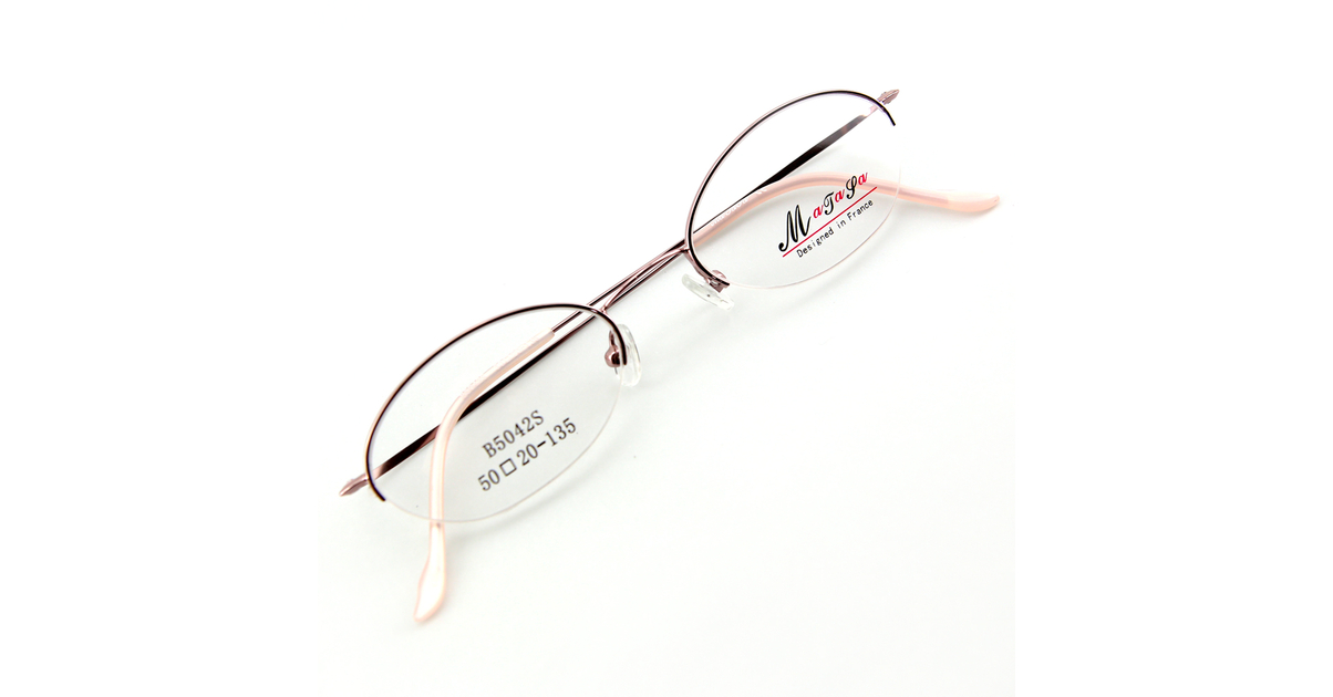 Monture lunettes demi cerclées femme best sale